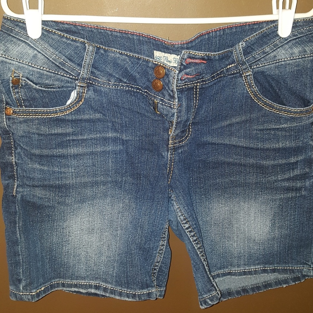 Paris blues shorts